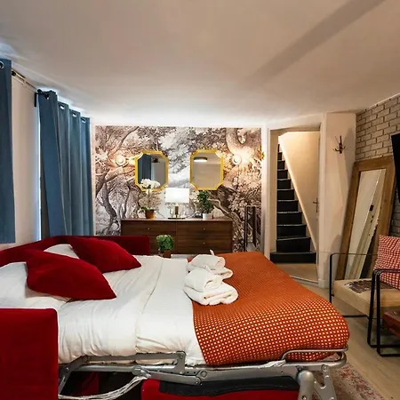 Stylish Duplex 6p - Bastille,gare De Lyon 아파트